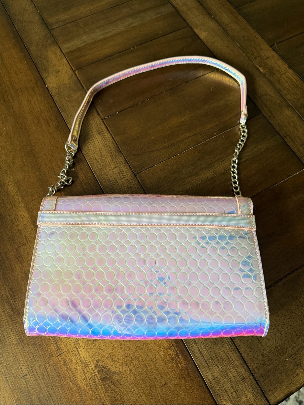 Nine West Iridescent Holographic Purse - Picture 4 of 4